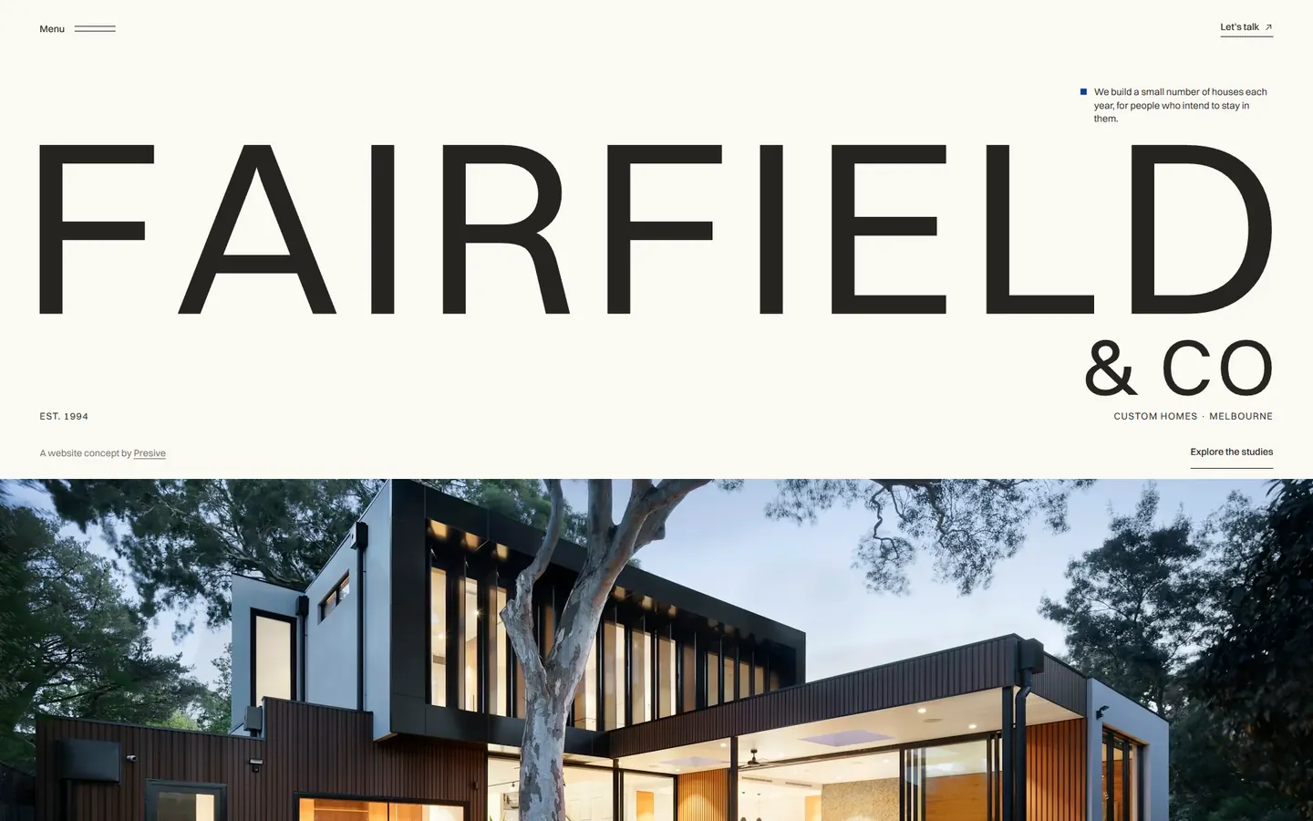 Fairfield & Co — live website preview