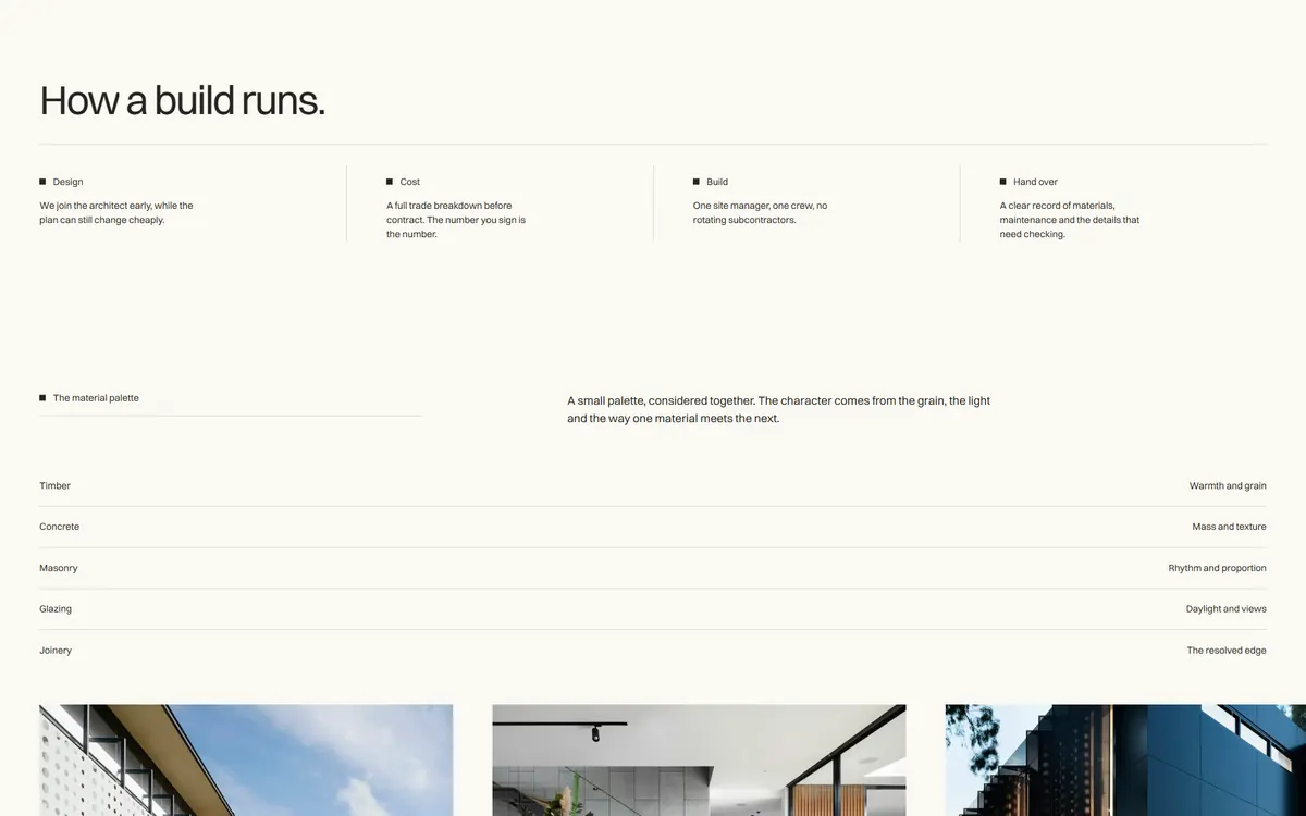 Design, cost, build and handover on the current Fairfield website.