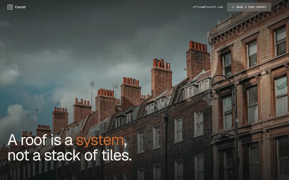 Foxcott website preview